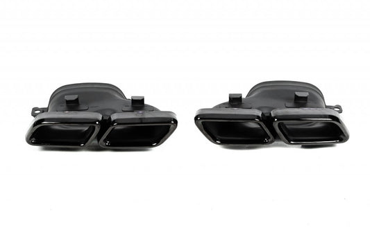 Exhaust Tips Black AMG S63 for Mercedes S-сlass W222 2013-2022 - image 1