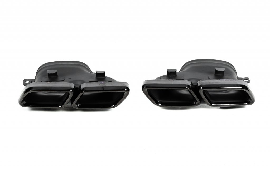 Exhaust Tips Black AMG for Mercedes GLE/ML сlass W166 2011-2018 - image 1