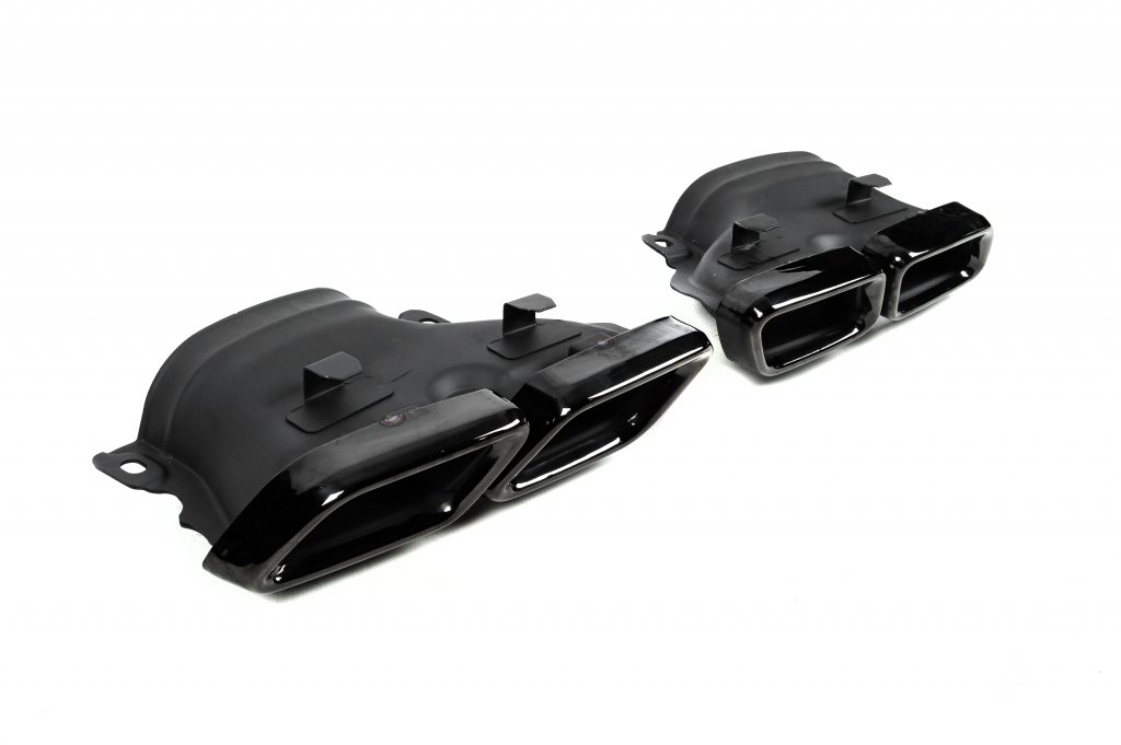 Exhaust Tips Black AMG for Mercedes GLE/ML сlass W166 2011-2018 - image 3