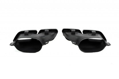 Exhaust Tips Black AMG for Mercedes-Benz - image 4