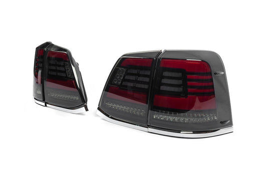 Tail Lights 2008-2015 (Sequential Red) for Toyota Land Cruiser 200 2007-2021 - image 2