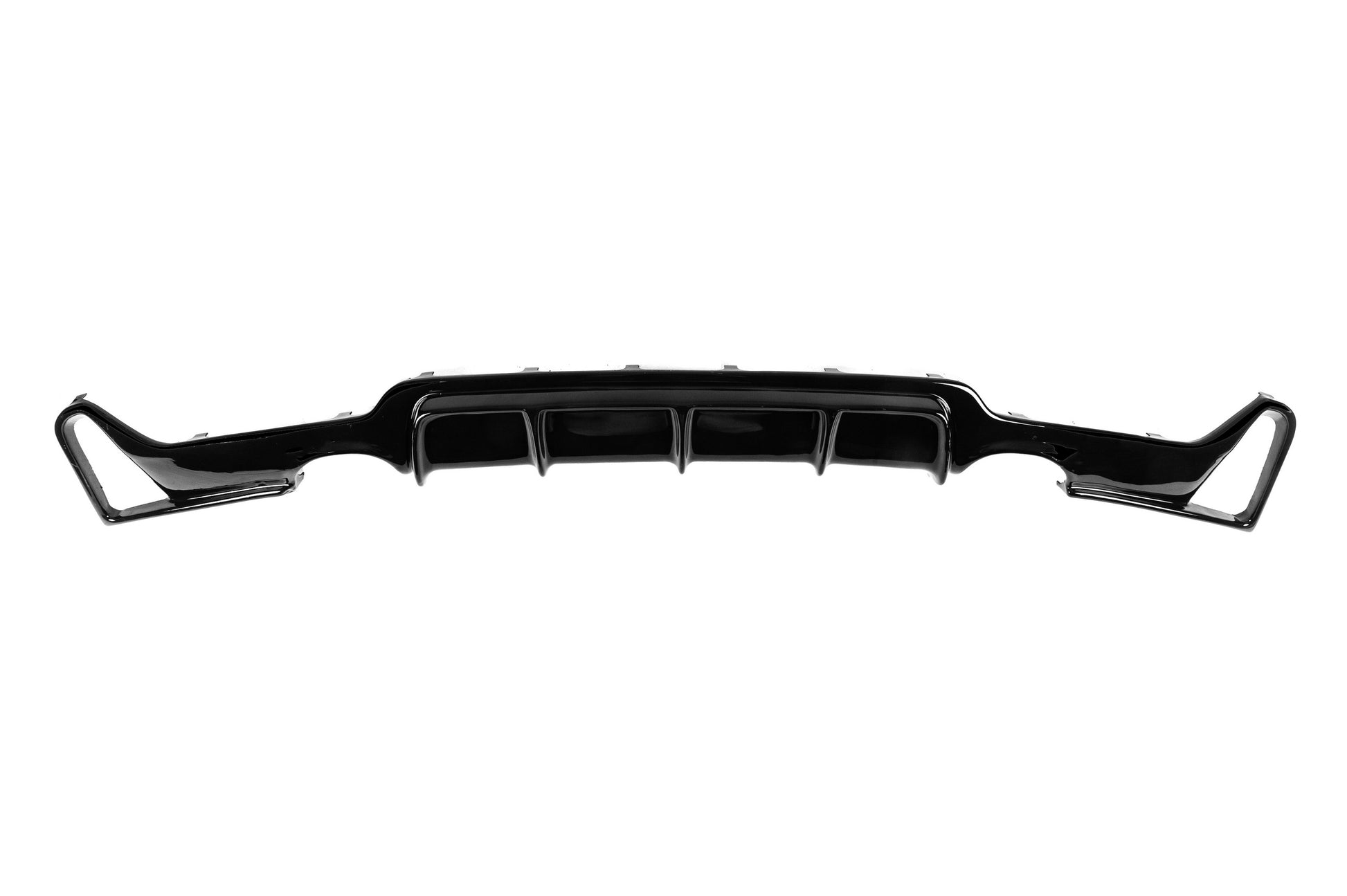 Rear diffuser DPT V-1 (for M-Performance, gloss black) for BMW 4 series F-32 2012-2020 - image 2