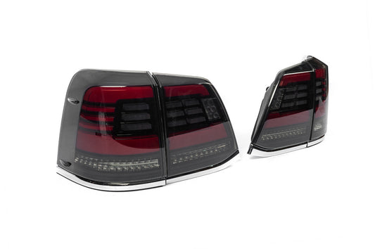 Tail Lights 2008-2015 (Sequential Red) for Toyota Land Cruiser 200 2007-2021 - image 1