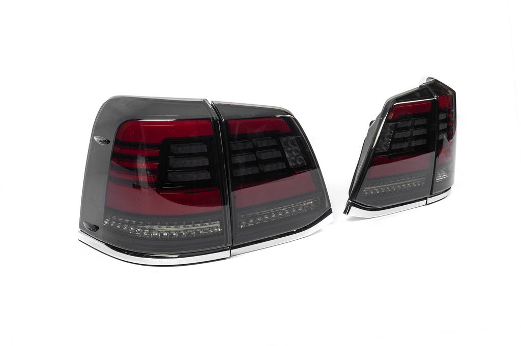 Tail Lights 2008-2015 (Sequential Red) for Toyota Land Cruiser 200 2007-2021 - image 1