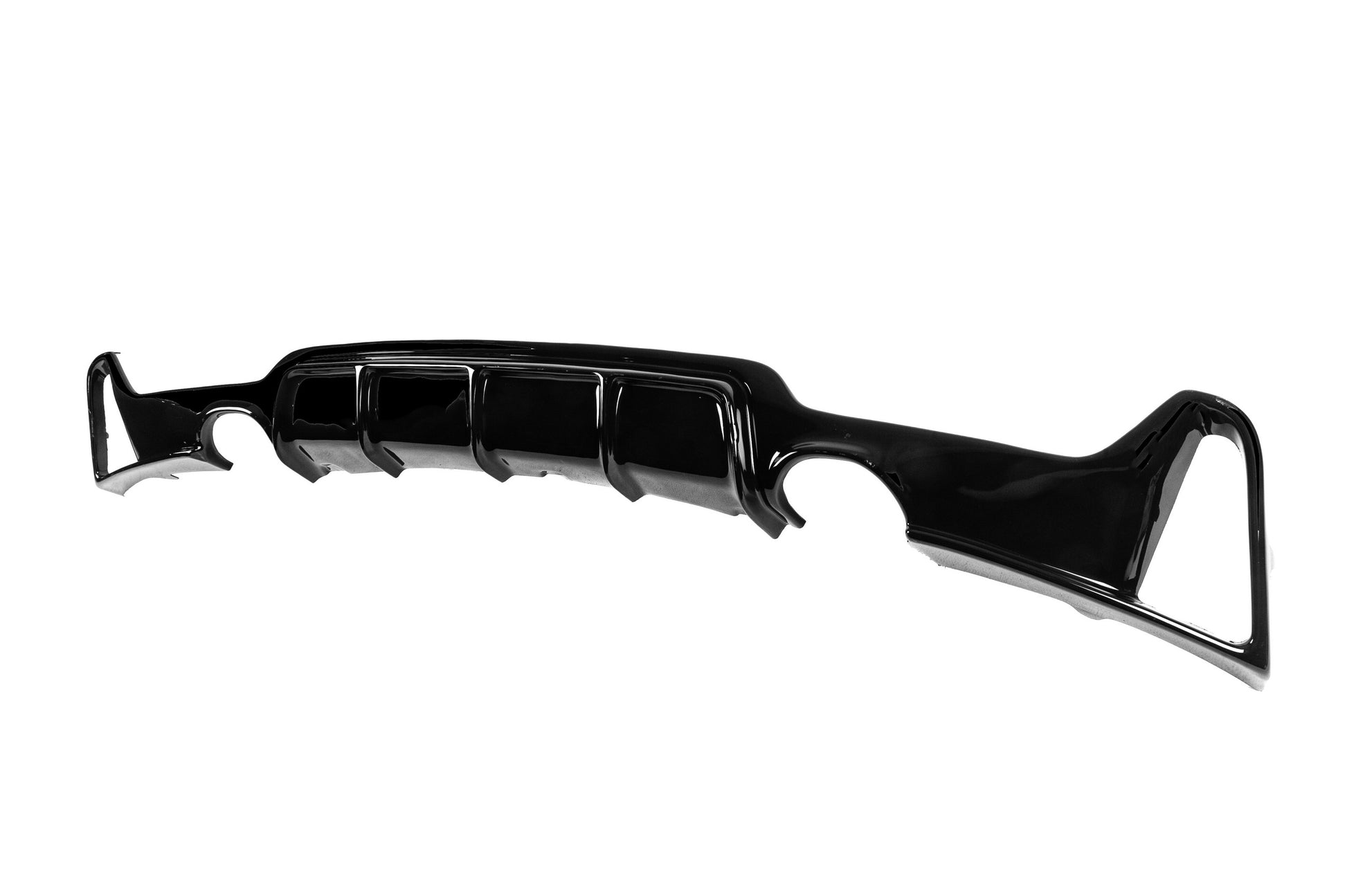 Rear diffuser DPT V-1 (for M-Performance, gloss black) for BMW 4 series F-32 2012-2020 - image 3
