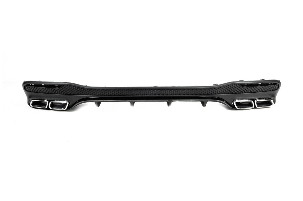 Rear Diffuser GLS63 AMG (with Chrome Tips) for Mercedes GL/GLS сlass X166 2012-2019 - image 1