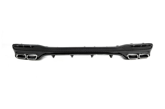 Rear Diffuser GLS63 AMG (with Chrome Tips) for Mercedes GL/GLS сlass X166 2012-2019 - image 1