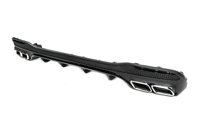 Rear diffuser GLS63 AMG (with chrome nozzles) for Mercedes GL/GLS class X166 - image 2