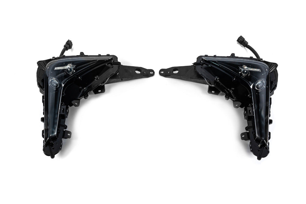 Fog Lights 2016+ (Superior Black, 2 pcs) for Lexus LX570/450d 2008-2022 - image 2