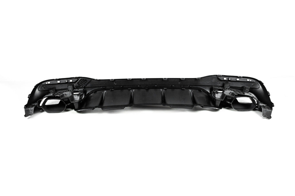 Rear diffuser GLS63 AMG (with chrome nozzles) for Mercedes GL/GLS class X166 - image 4