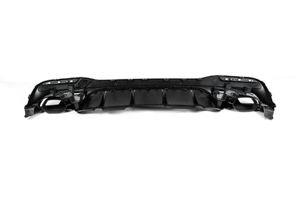 Rear diffuser GLS63 AMG (with chrome nozzles) for Mercedes GL/GLS class X166 - image 4