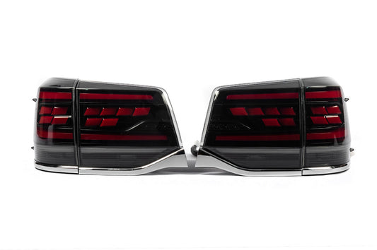 Tail Lights 2016-2021 (Sequential Red Plus) for Toyota Land Cruiser 200 2007-2021 - image 2
