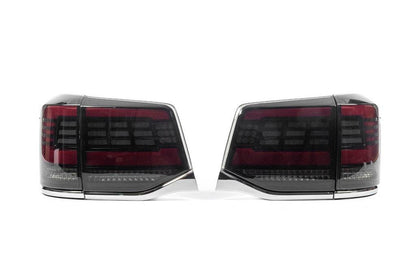 Rear lights 2016-2021 (Sequential Red) for Toyota Land Cruiser 200 - Reelken Auto