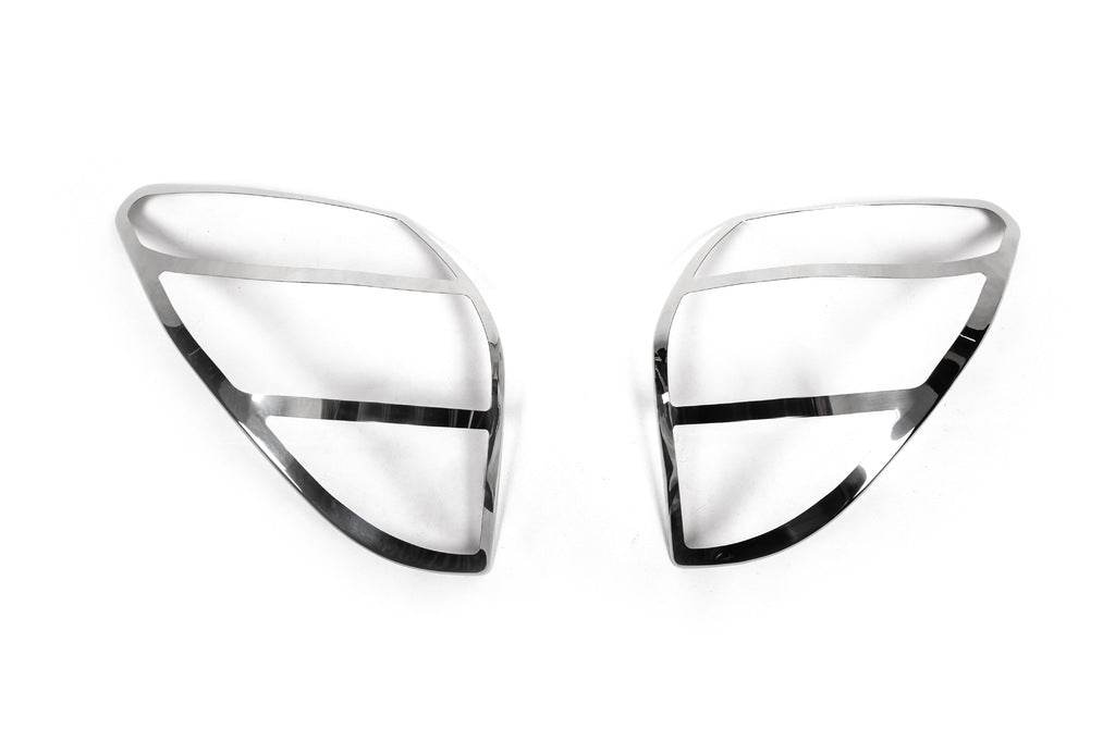 Pad on the feet 2006-2009 (2 PCs, stainless steel) for Toyota Rav 4 2006-2013 - Reelken Auto