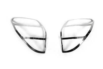 Pad on the feet 2006-2009 (2 PCs, stainless steel) for Toyota Rav 4 2006-2013 - Reelken Auto