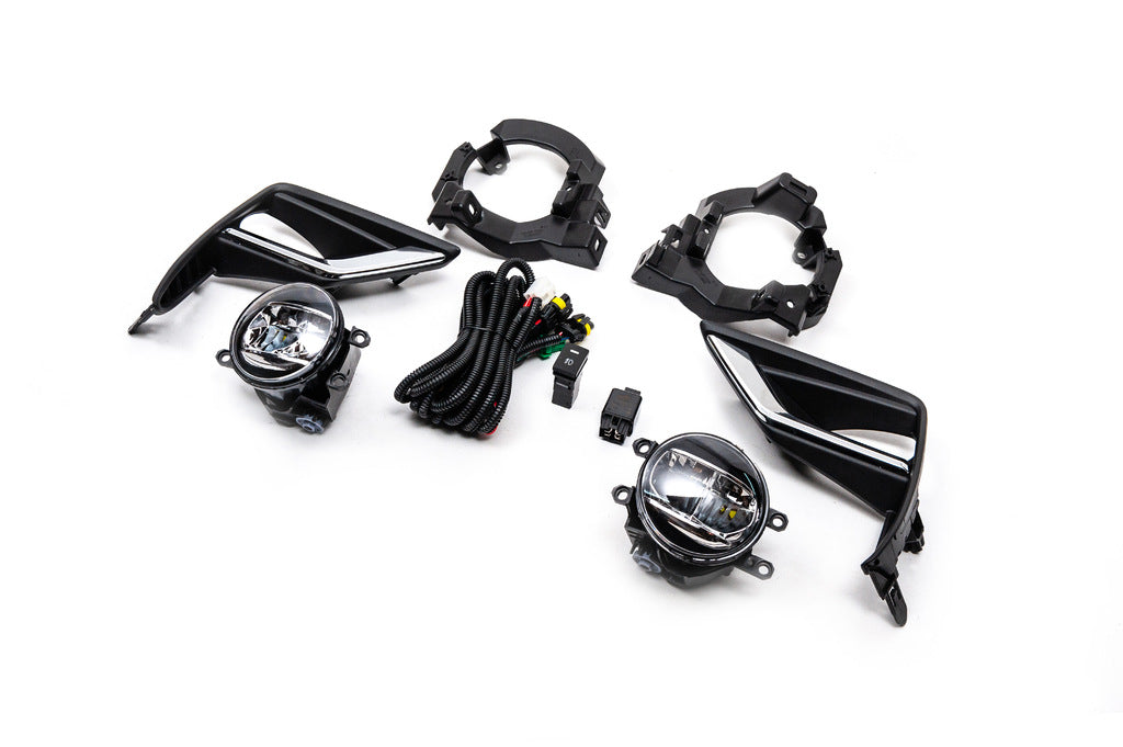 LED Fog Lights with Brackets (2 pcs, 2017+) for Toyota Land Cruiser Prado 150 2009-2023 - image 4