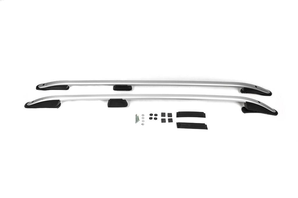 Roof rails OmsaLine Elegance (2 pieces, gray) for Ford Courier 2014-2023 - Reelken Auto