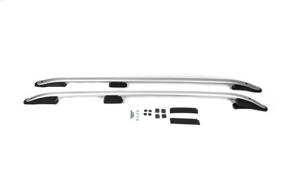 Roof rails OmsaLine Elegance (2 pieces, gray) for Ford Courier 2014-2023 - Reelken Auto