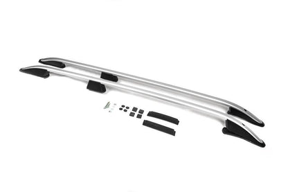 Roof rails OmsaLine Elegance (2 pieces, gray) for Ford Courier 2014-2023 - Reelken Auto