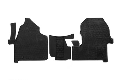 Rubber Floor Mats (3 pcs, Stingray Premium) for Mercedes Sprinter W907/W910 2018- - image 1