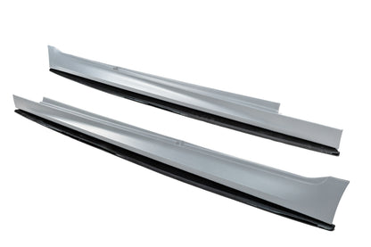 Side Skirts DPT V-2 (for M-Sport/M5 skirts, Gloss Black) for BMW 5 Series F10/F11 2010–2016 - image 4