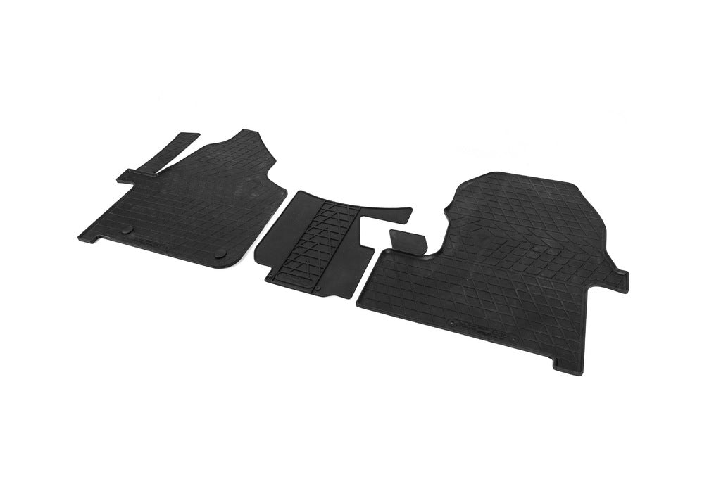 Rubber Floor Mats (3 pcs, Stingray Premium) for Mercedes Sprinter W907/W910 2018- - image 2