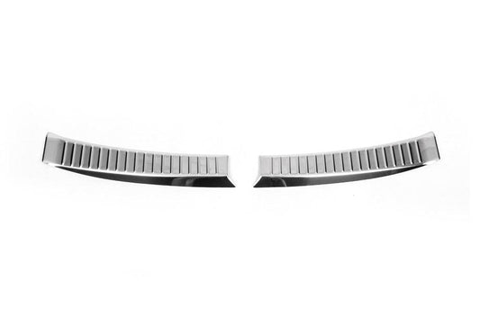 Strap on the back threshold (stainless steel). for Mazda CX-5 2012-2017 - Reelken Auto