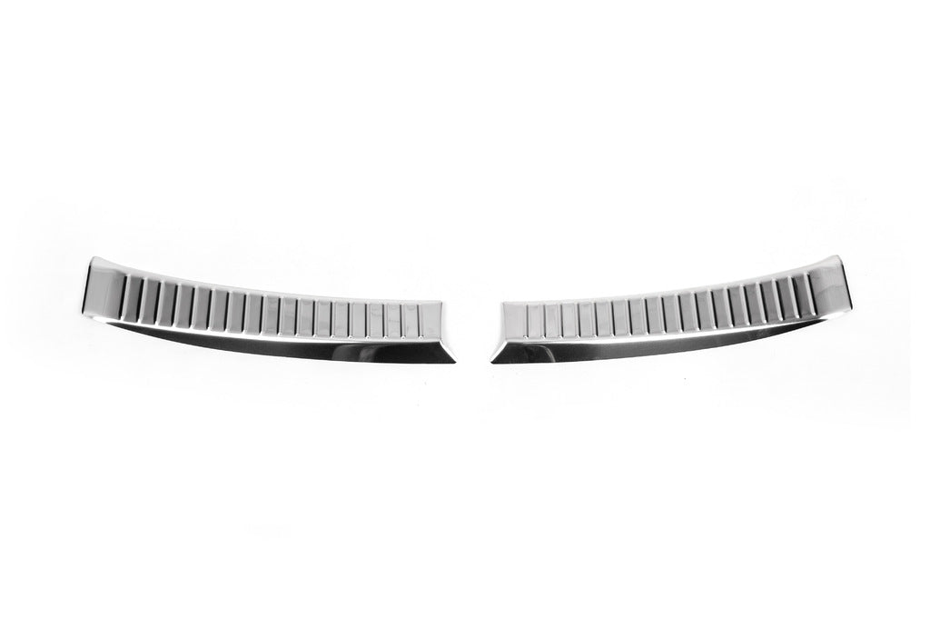 Rear bumper sill protector (stainless steel) for Mazda CX-5 2012-2017 - image 2