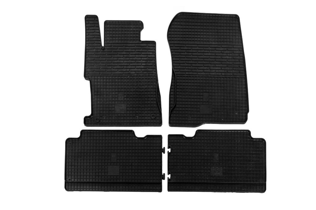 Rubber Floor Mats (4 pcs, Stingray Old) for Honda Civic Sedan IX 2011-2016 - image 1
