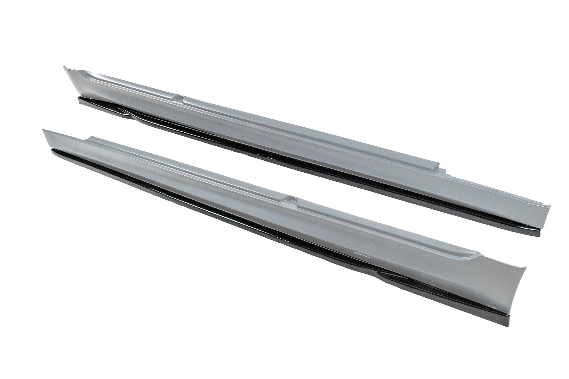 DPT V-2 Side Skirt Extensions (for M-Sport/M5 side skirts, Gloss Black) for BMW 5 Series G30/G31 2017-2023 - image 4