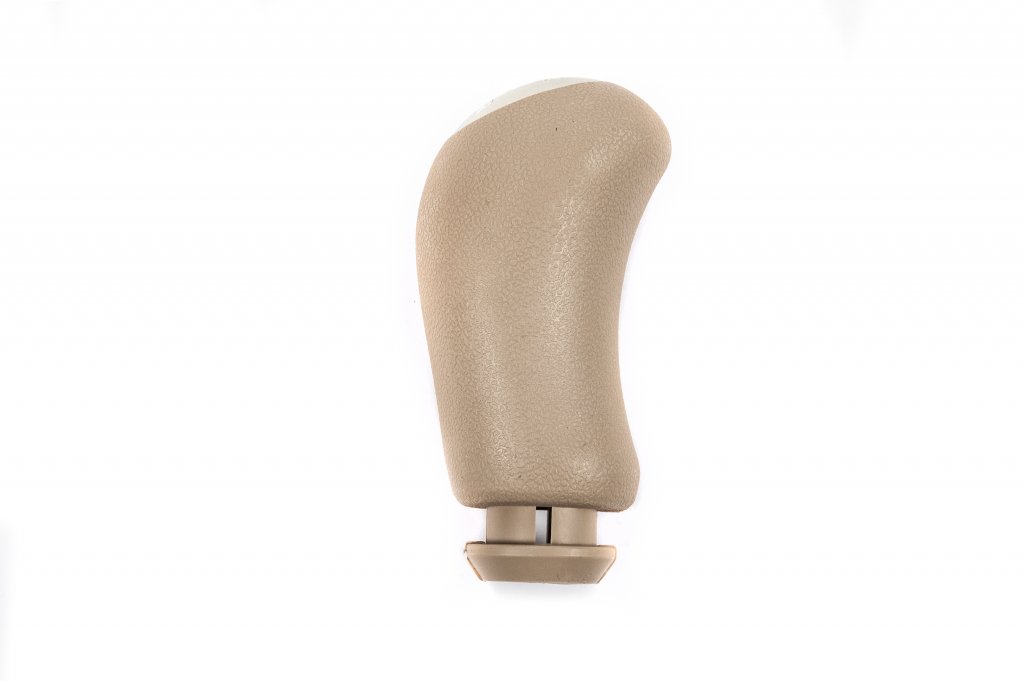 Gear Shift Knob 8200079112 (beige with chrome) for Renault Logan I 2005-2008 - image 1