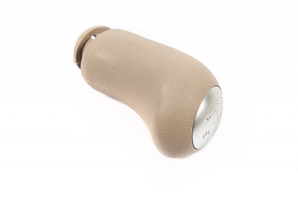 Gear Shift Knob 8200079112 (beige with chrome) for Renault Clio III 2005-2012 - image 2
