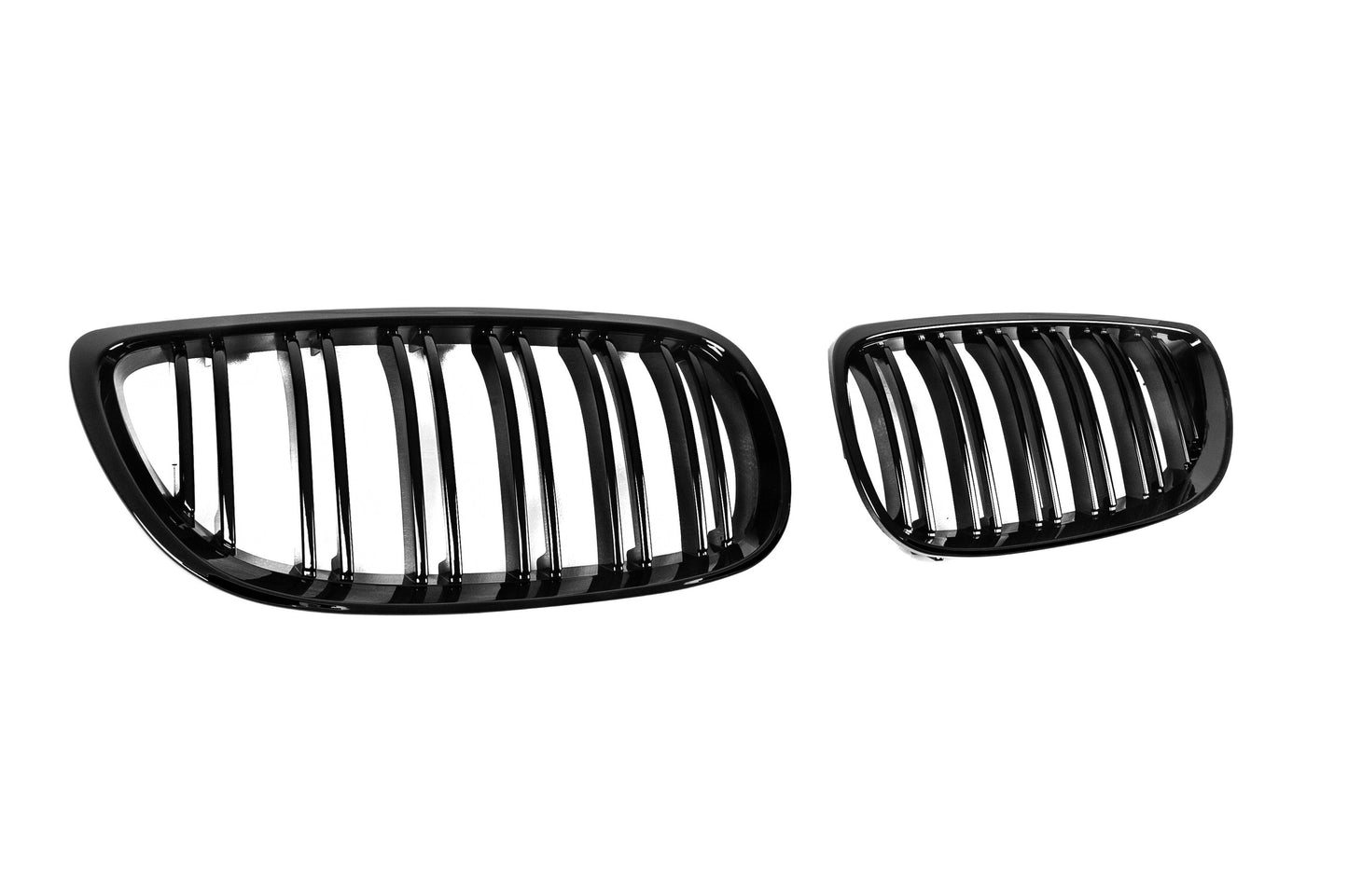 M-Look Kidney Grilles (for 2007-2010 non-M / 2008-2013 M3, Gloss Black) for BMW 3 Series E92/E93 2006–2013 - image 5