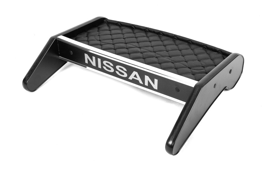 Dashboard Shelf (2010-2014, Black with Black Stitching) for Nissan Primastar 2002-2014 - image 1