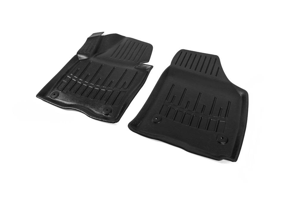 Stingray 3D rugs (5 pcs, polyurethane) for Volkswagen Touran 2010-2015 - Reelken Auto