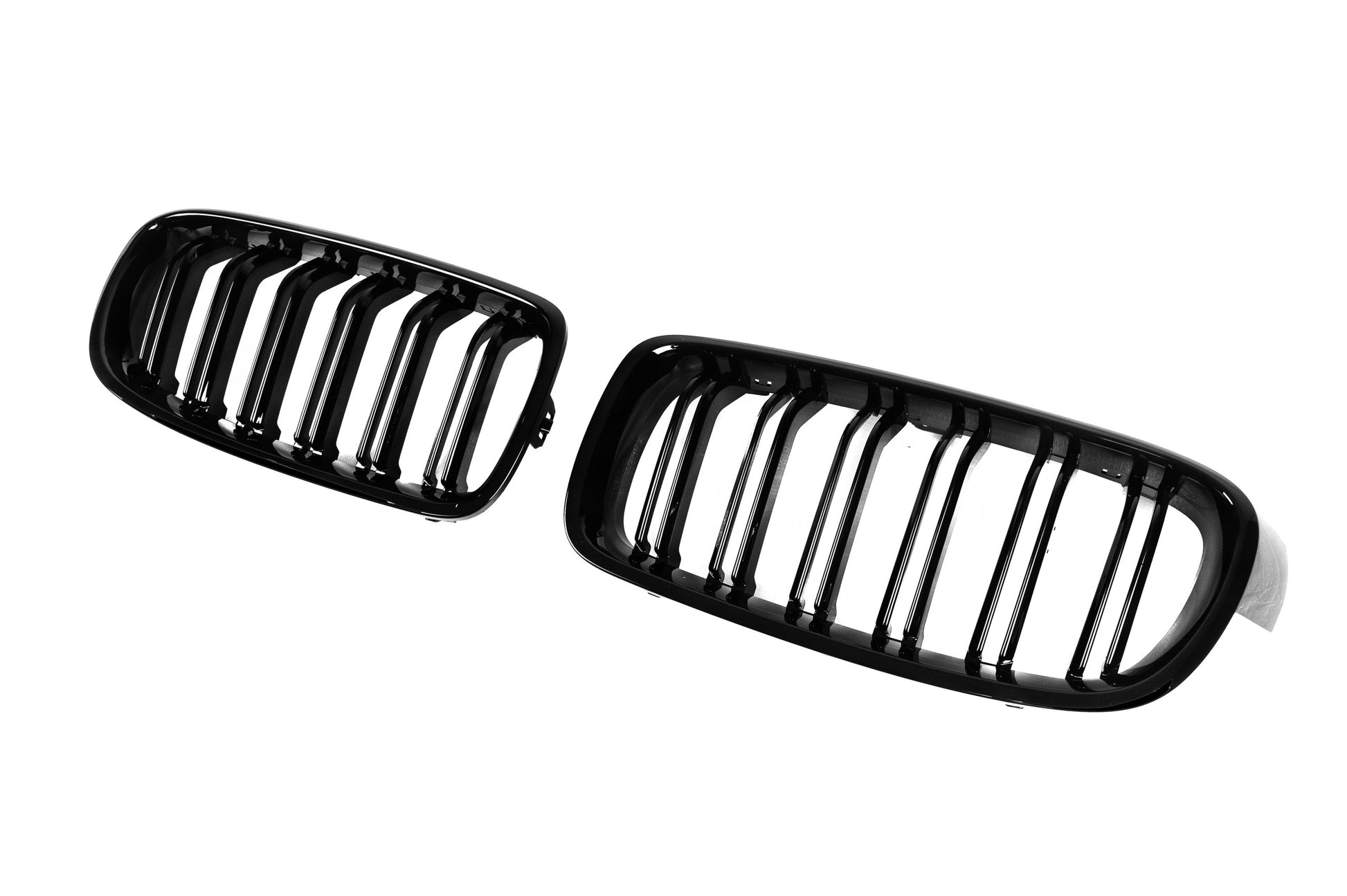 Kidneys M-Look (Gloss Black) for BMW 3 Series F-30/31/34 2012-2019 - image 4
