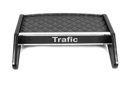 Shelf on the panel (2010-2014, Gray with gray thread) for Renault Trafic 2001-2015 - Reelken Auto