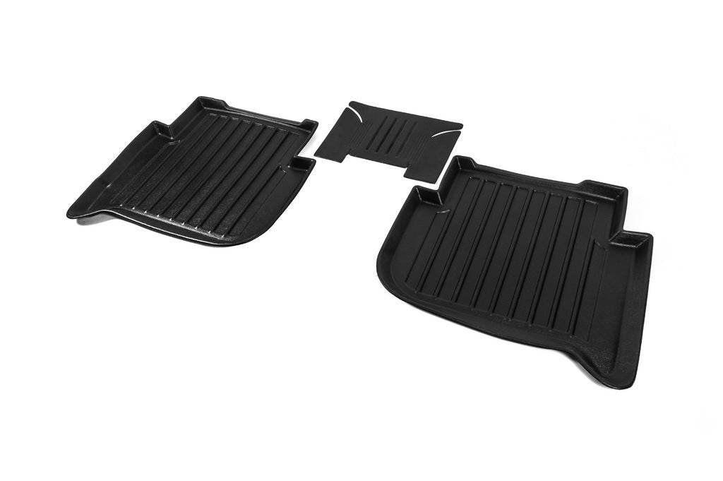 Stingray 3D rugs (5 pcs, polyurethane) for Volkswagen Touran 2010-2015 - Reelken Auto