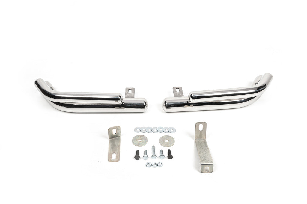 Rear Double Corner Bars AK003-Double (Stainless Steel) for Hyundai Santa Fe 2 2006-2012 - image 2