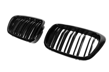 Kidneys M-Look DPT (Gloss Black) for BMW 5 Series E-39 1996-2003 - image 4