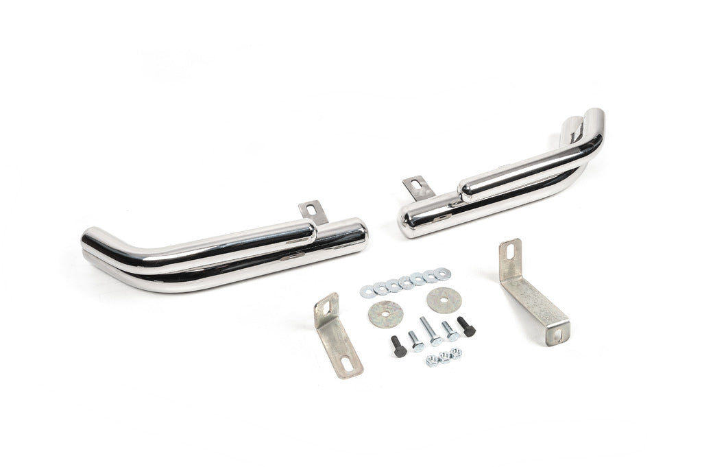 Rear Double Corner Bars AK003-Double (Stainless Steel) for Hyundai Santa Fe 2 2006-2012 - image 1