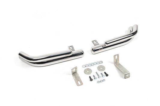 Rear Double Corner Bars AK003-Double (Stainless Steel) for Hyundai Santa Fe 2 2006-2012 - image 1