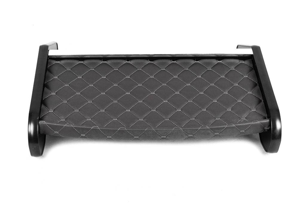 Shelf on the panel (2010-2014, Gray with gray thread) for Opel Vivaro 2001-2015 - Reelken Auto