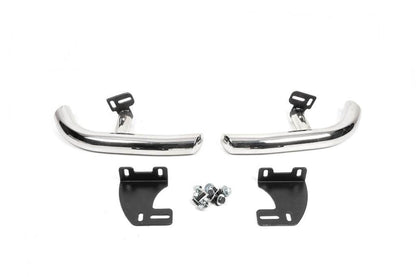 Rear corners AK003 (2 PCs, stainless steel) for Hyundai Santa Fe 2 2006-2012 - Reelken Auto