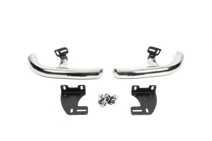 Rear Corner Bars AK003 (2 pcs, stainless steel) for Hyundai Santa Fe 2 2006-2012 - image 1