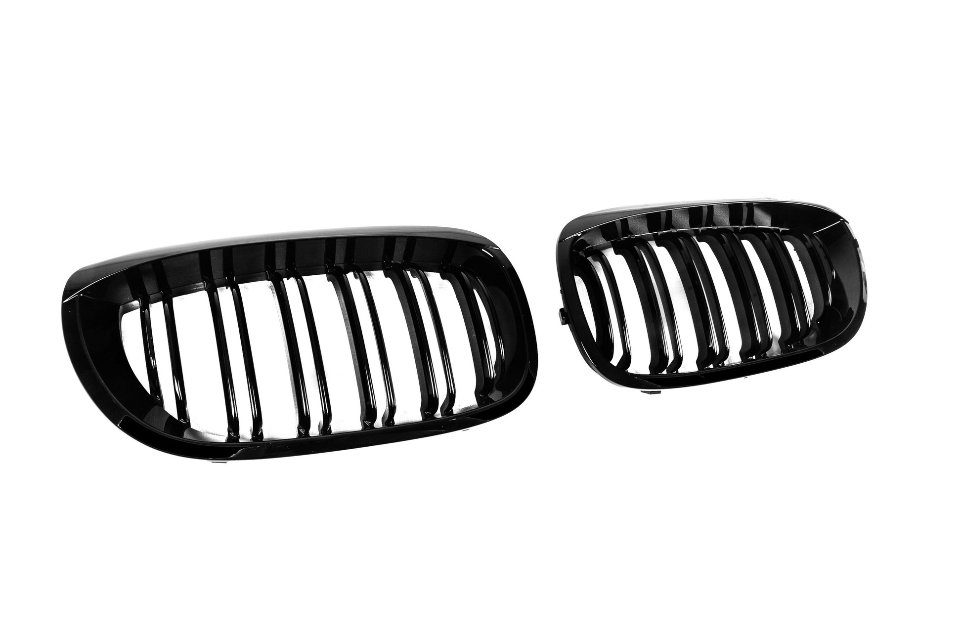Kidneys M-Look DPT (for Coupe 2003-2006, Gloss Black) for BMW 3 Series E-46 1998-2006 - image 5