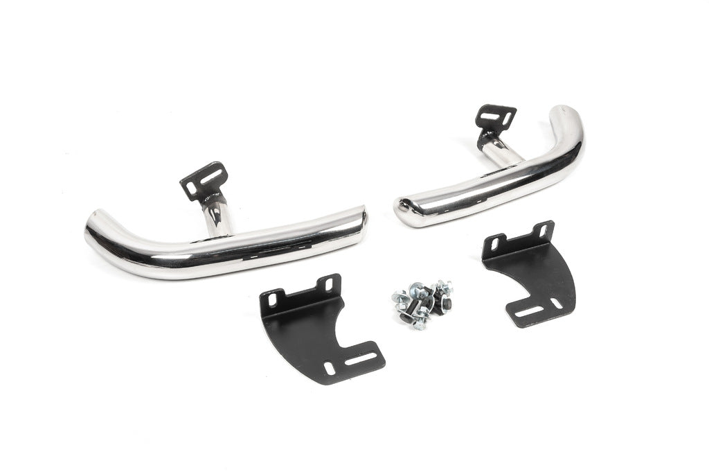 Rear Corner Bars AK003 (2 pcs, stainless steel) for Hyundai Santa Fe 2 2006-2012 - image 3