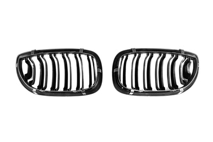 Kidneys M-Look DPT (for Coupe 2003-2006, Gloss Black) for BMW 3 Series E-46 1998-2006 - image 6
