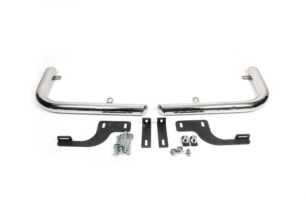 Rear corners AK003 (2 PCs, stainless steel) for Mercedes Vito W639 2004-2014 - image 2
