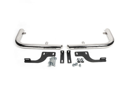 Rear corners AK003 (2 PCs, stainless steel) for Mercedes Vito W639 2004-2014 - image 2